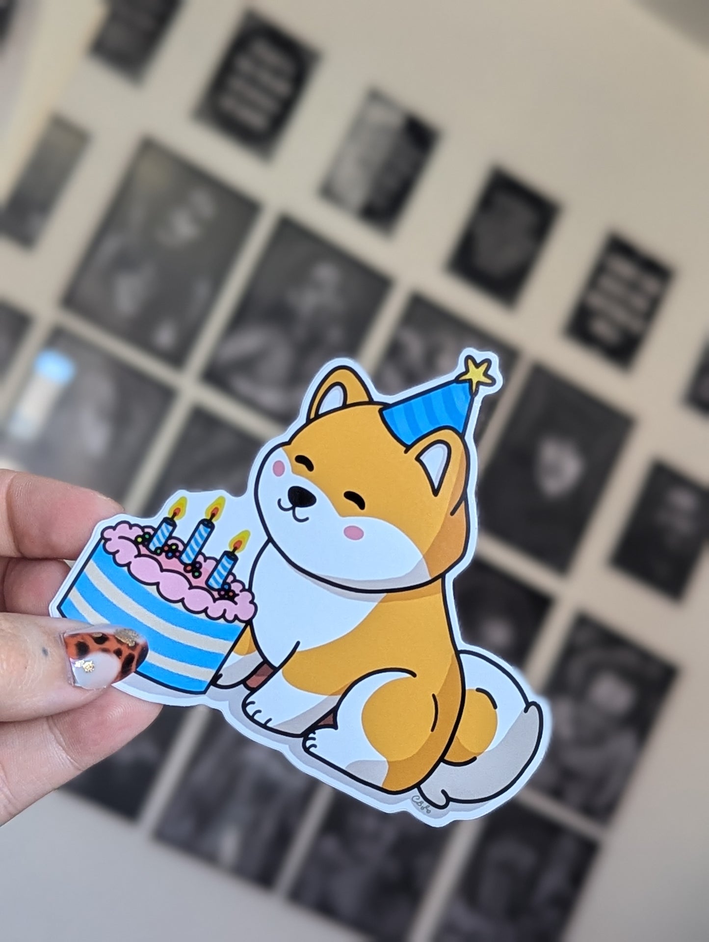 Birthday shiba jumbo