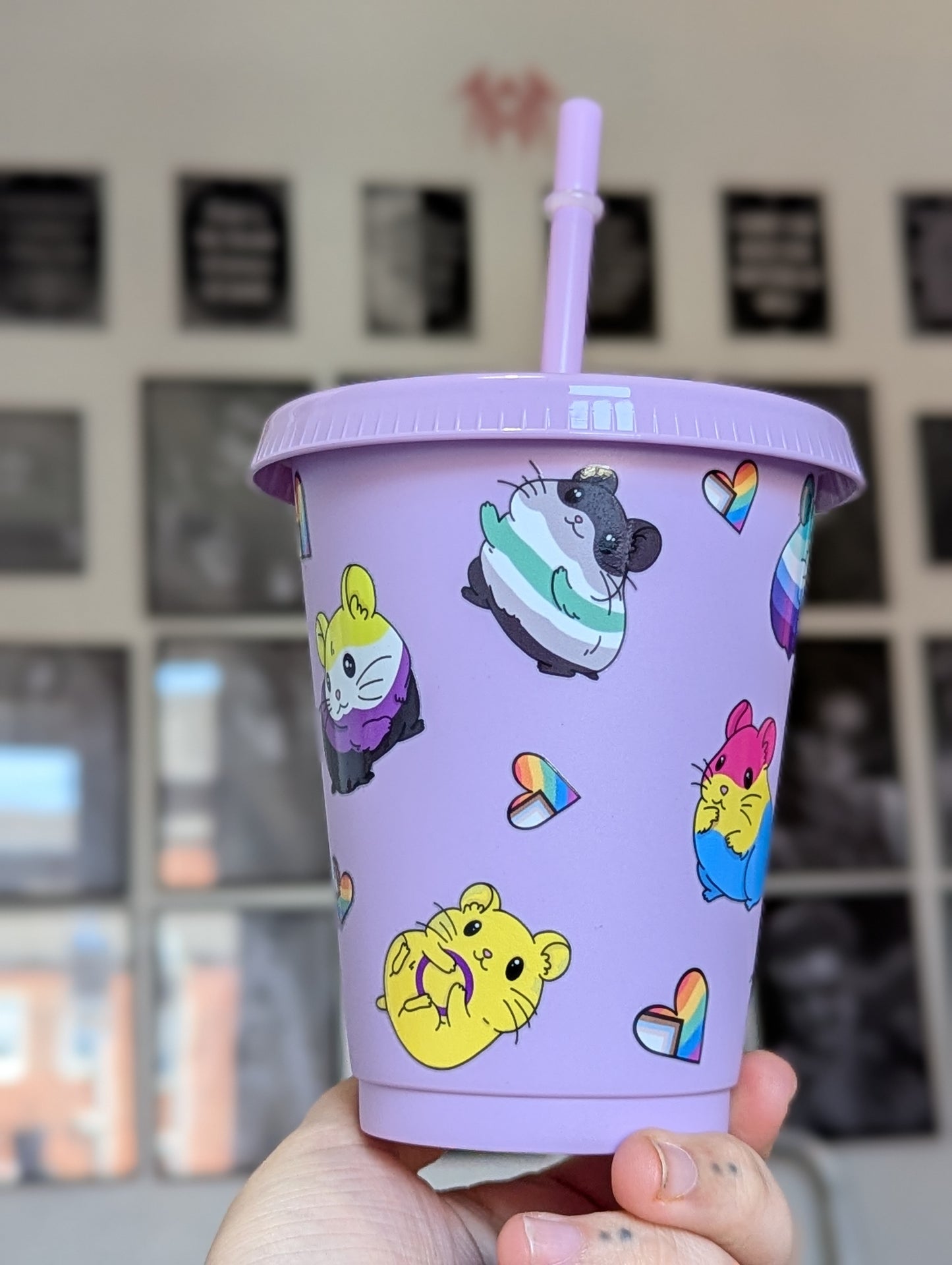 Pride hammie 16oz tumbler