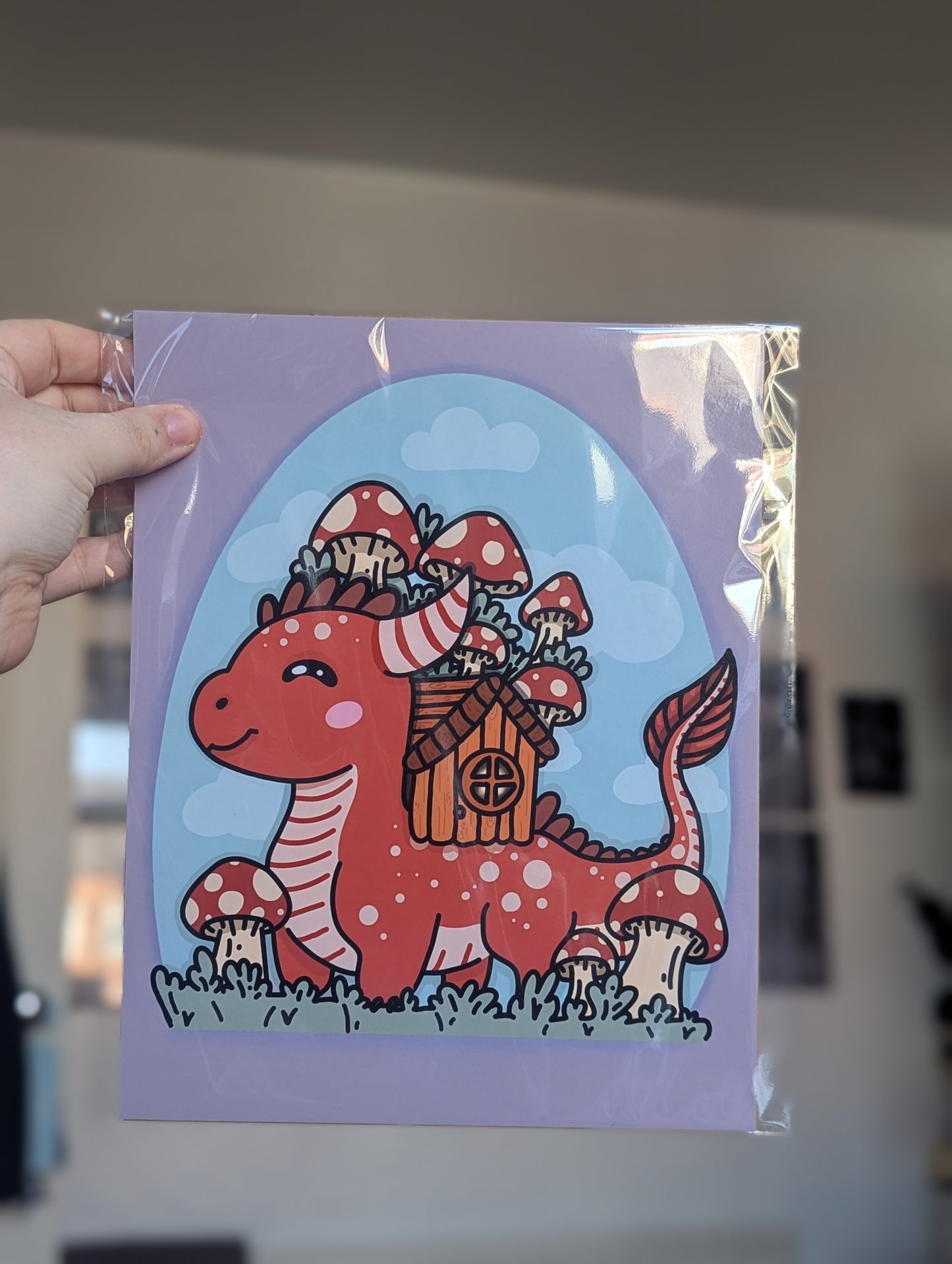 Fairy protector dragon