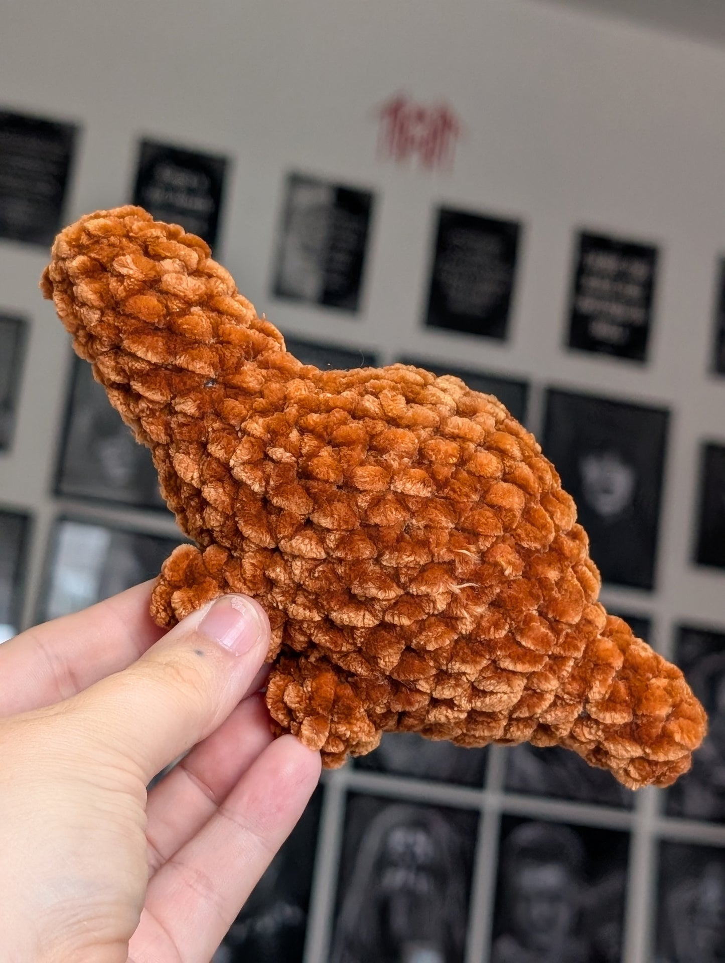 Turkey Dino brachiosaurus crochet