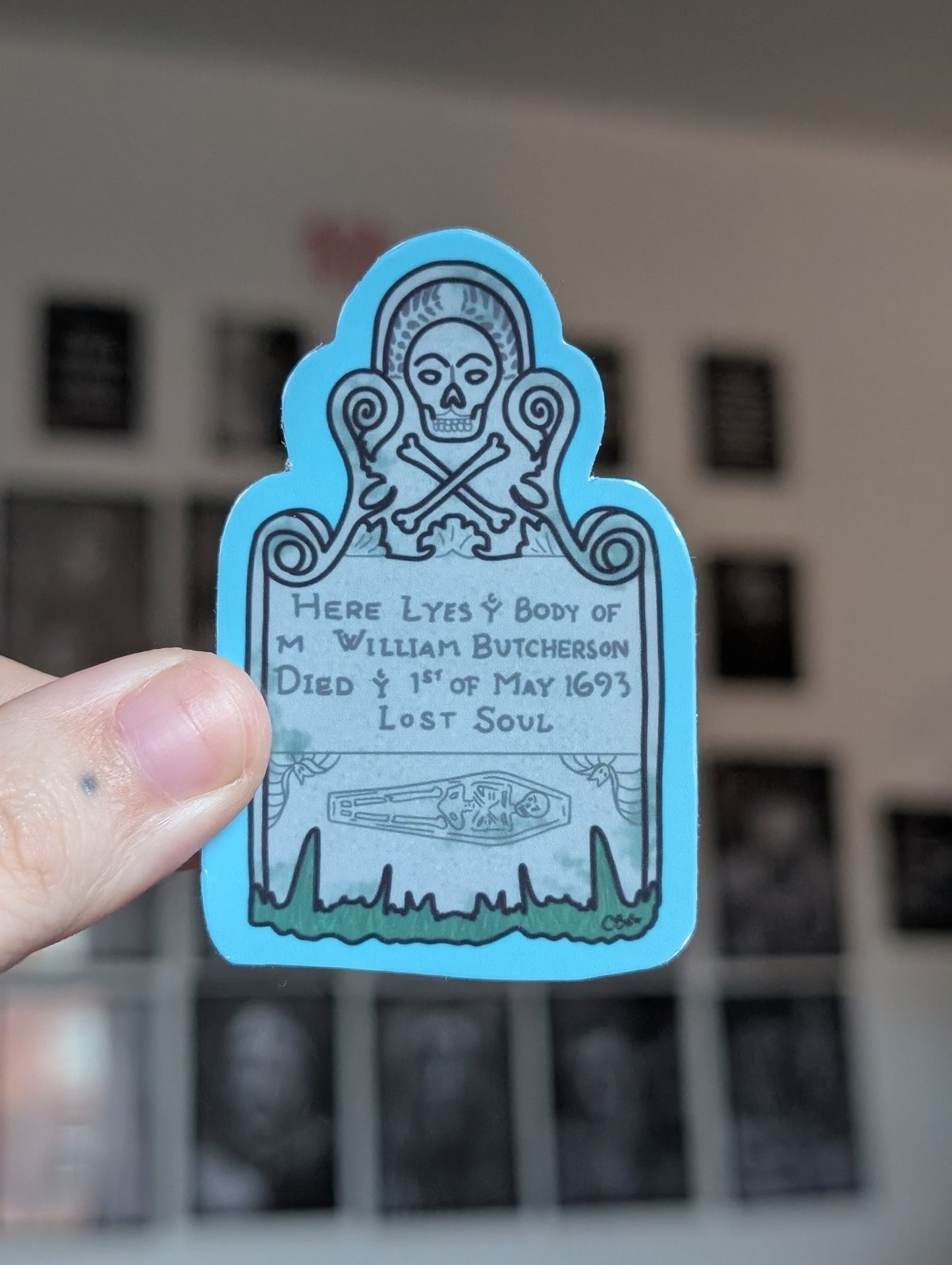 Billy butcherson sticker