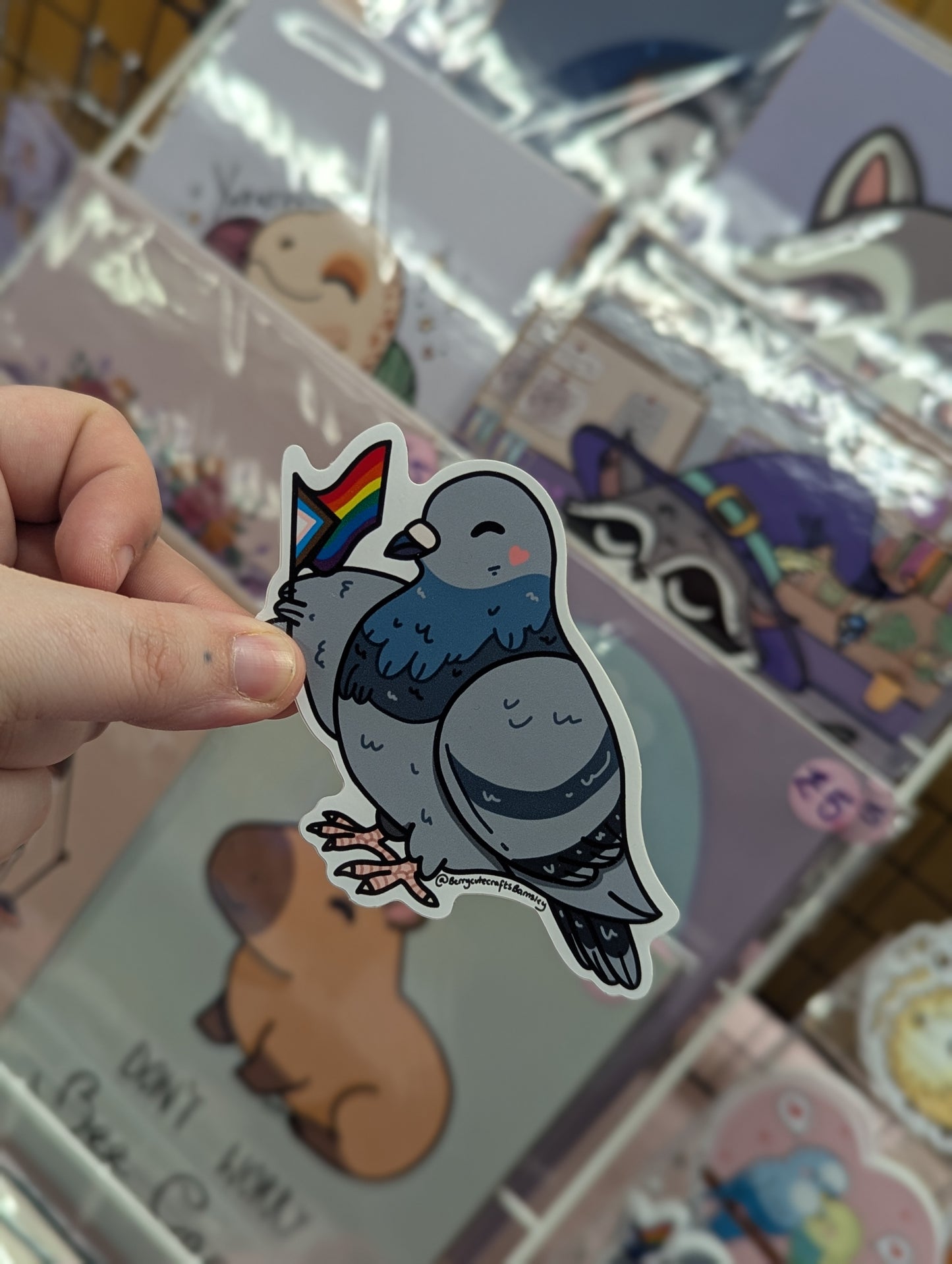 Gerard the pride pigeon jumbo