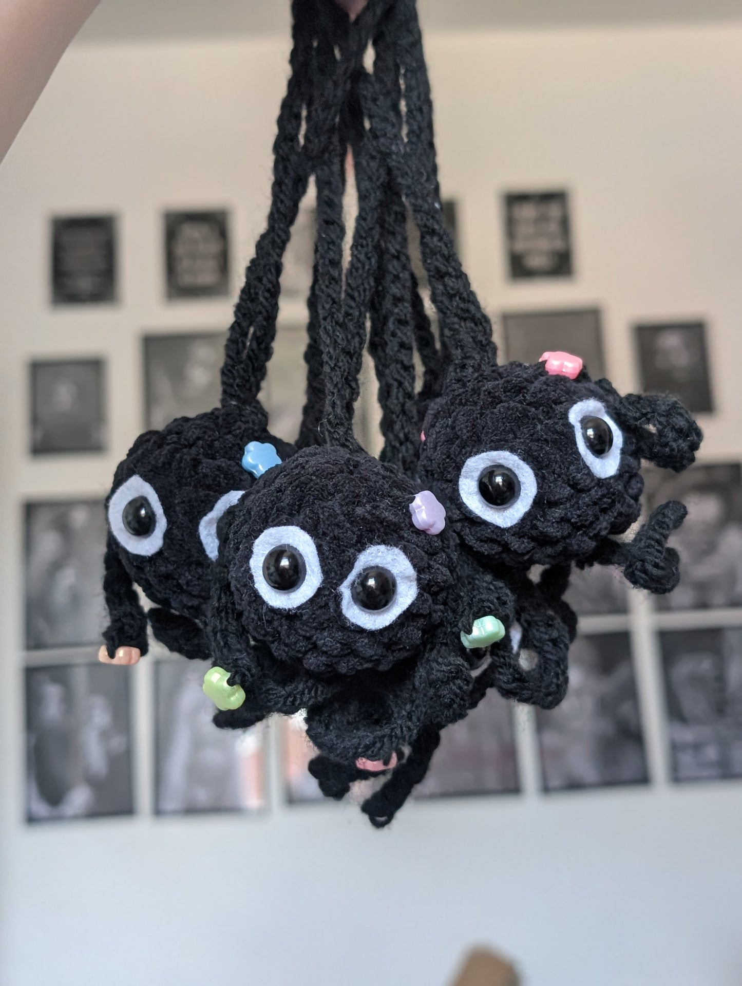 Soot sprite bag charms