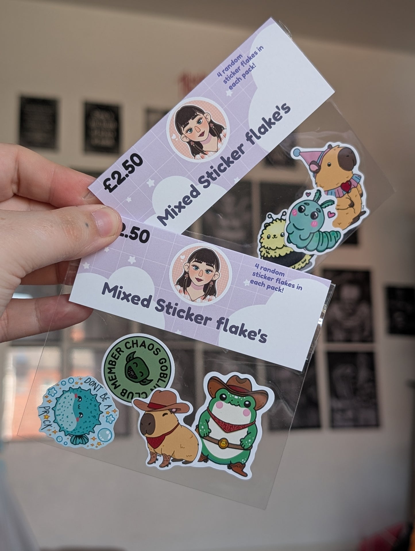 Mixed Sticker flake sets