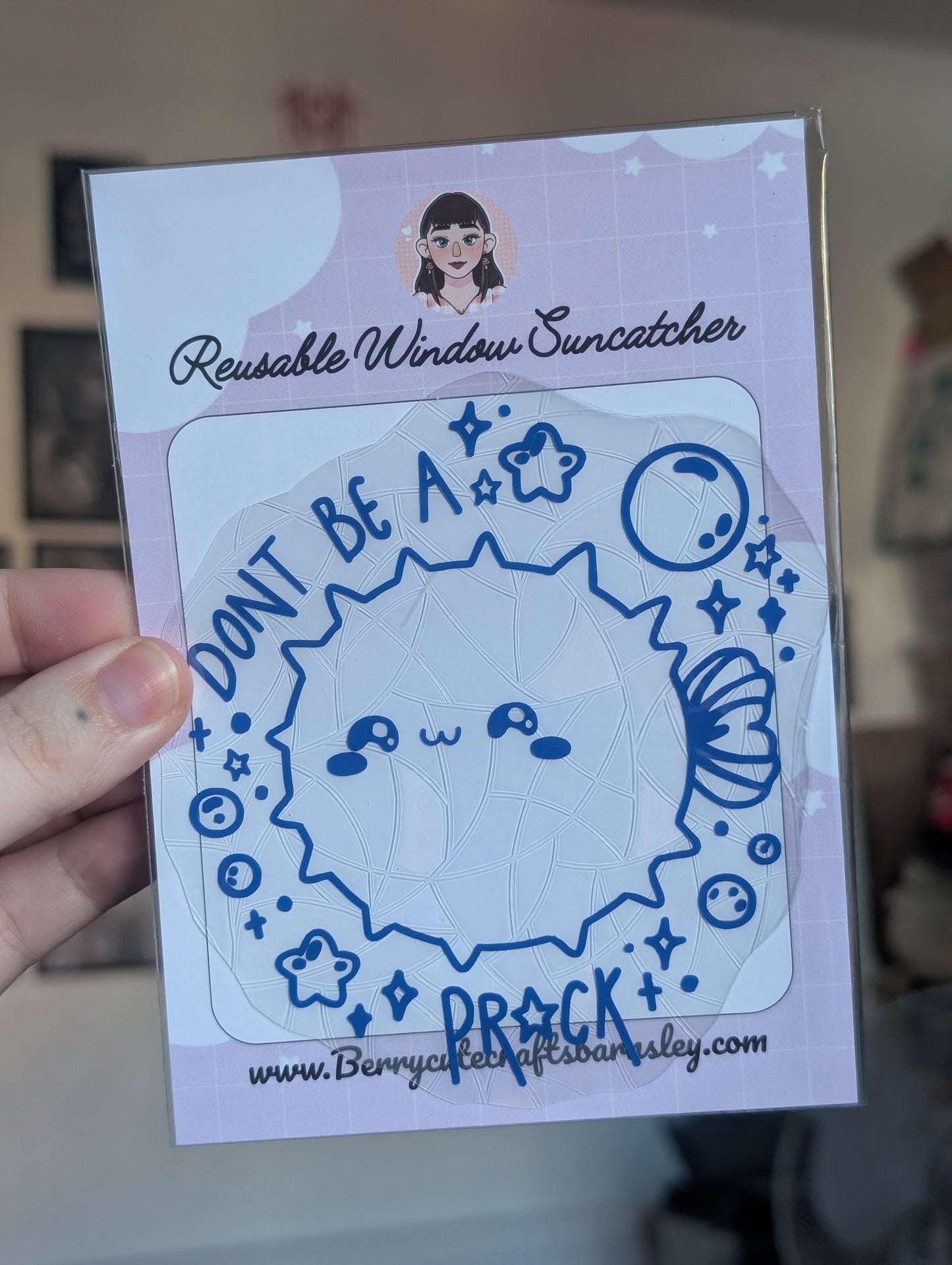 Don't be a pufferfish suncatcher