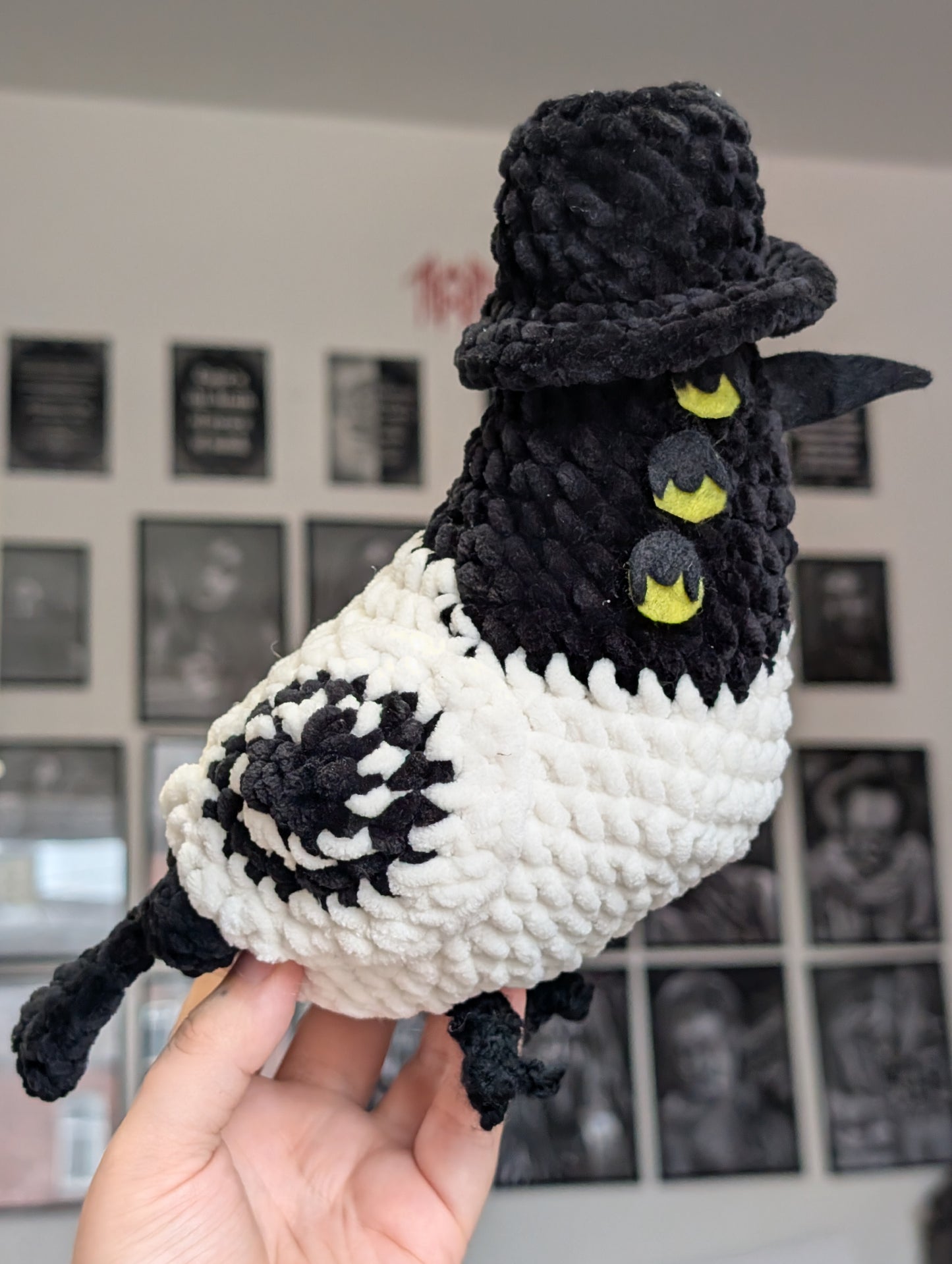 Sussy bird plushie