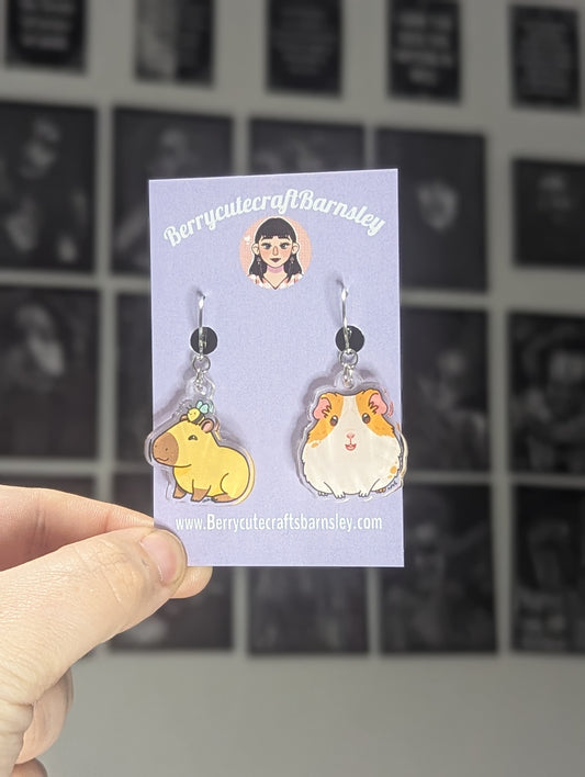Stitch marker set Capybara & guinea pig