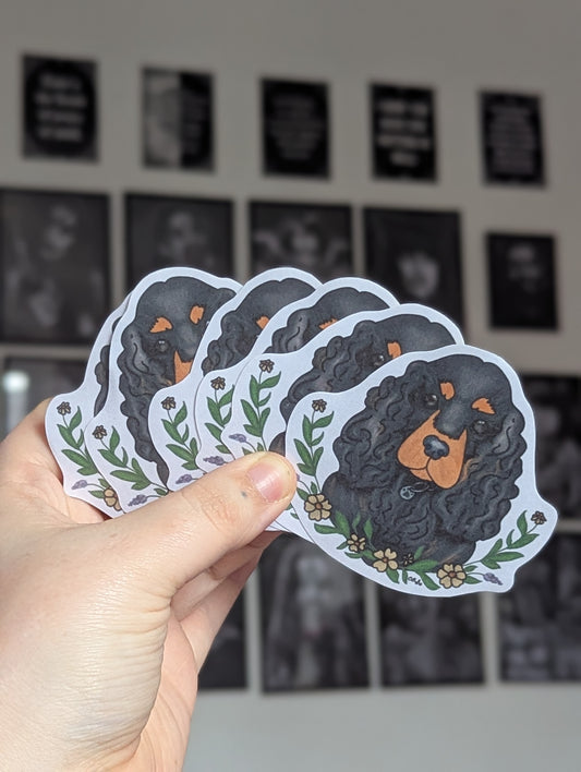 Cocker spaniel sticker