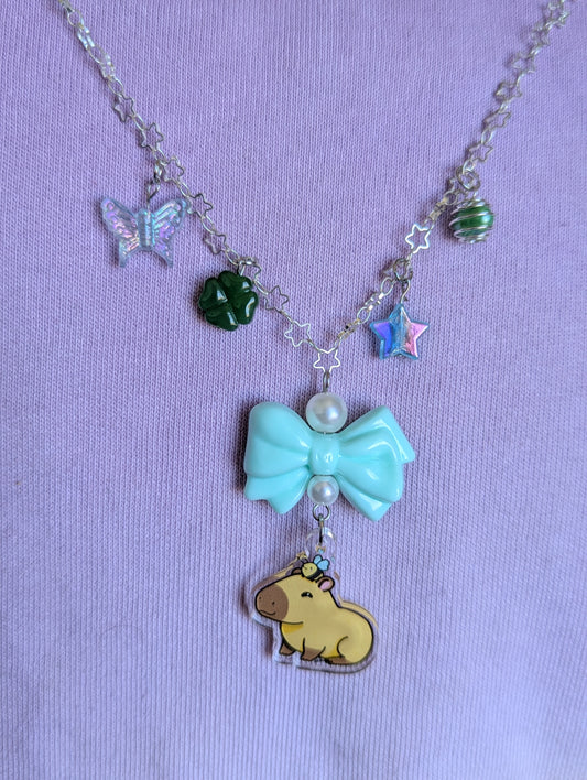 Honey and bert cutsie necklace.