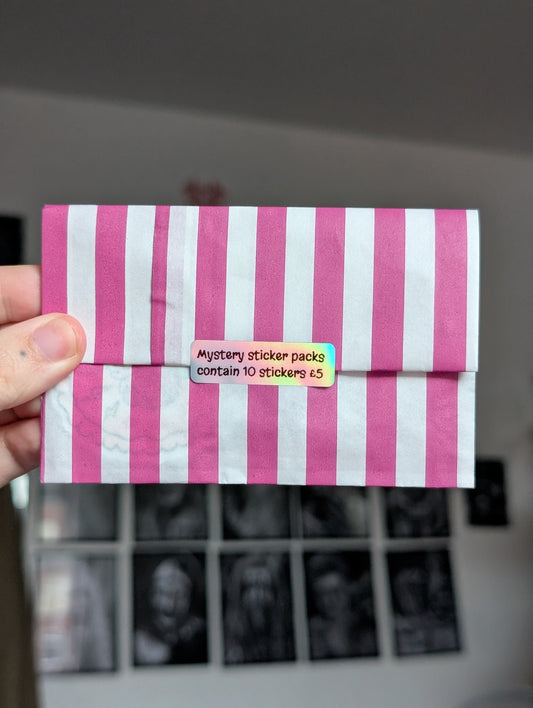 Mystery sticker packs!