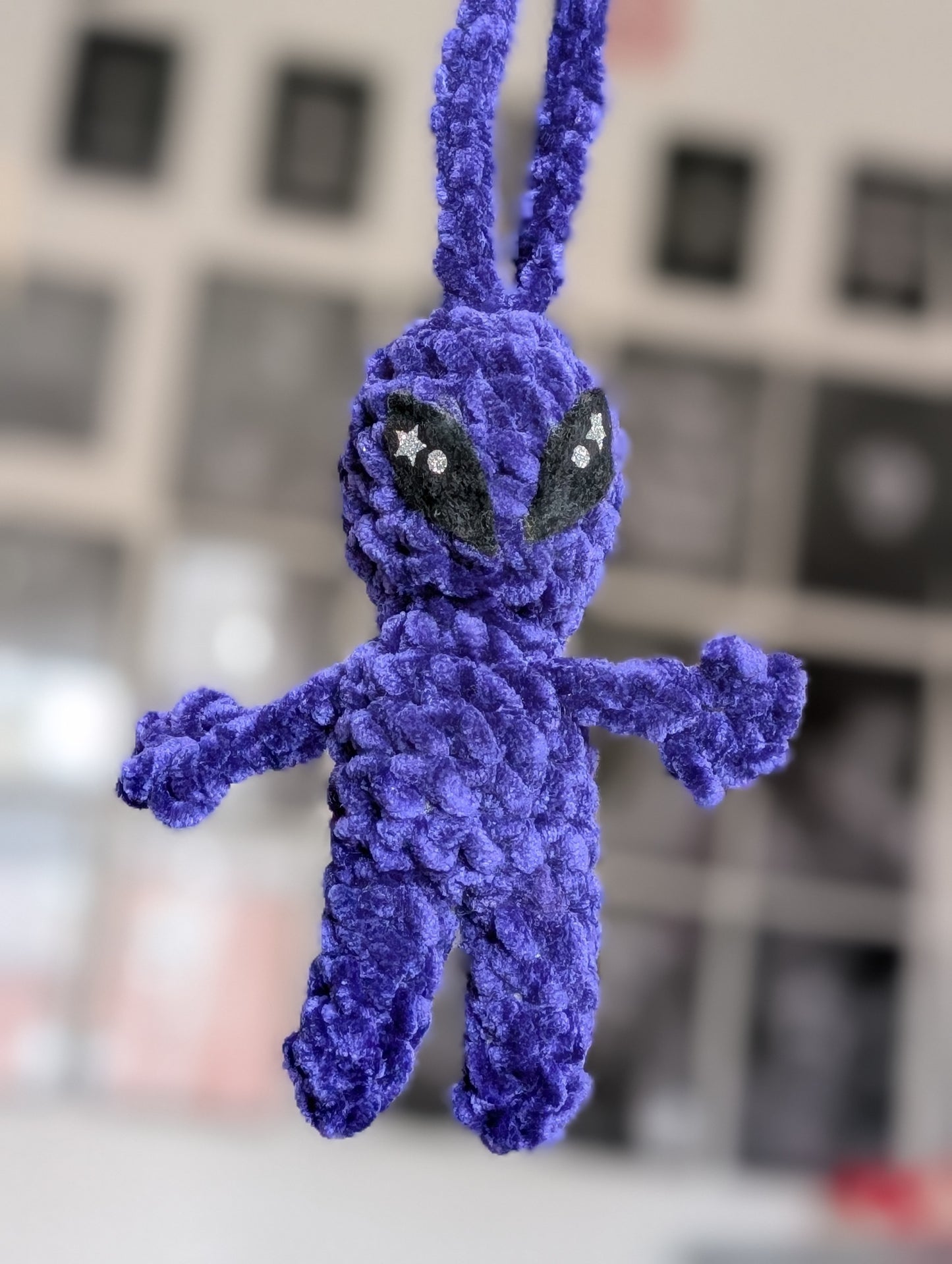 Alien bag charms