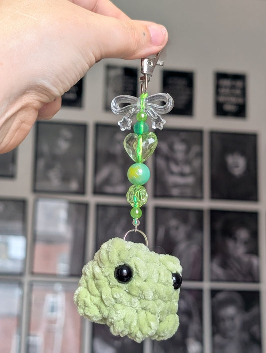 Froggie keyring plush