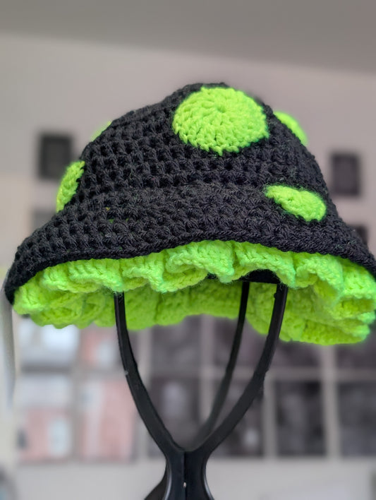 Toxic mushroom hat