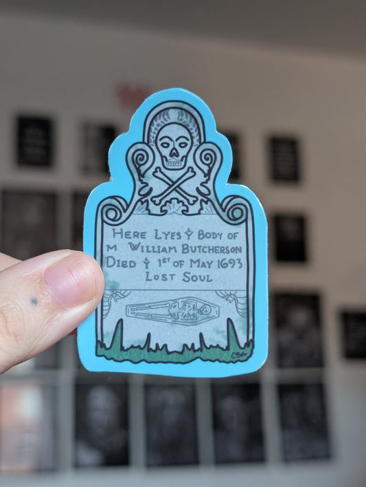 Billy butcherson sticker