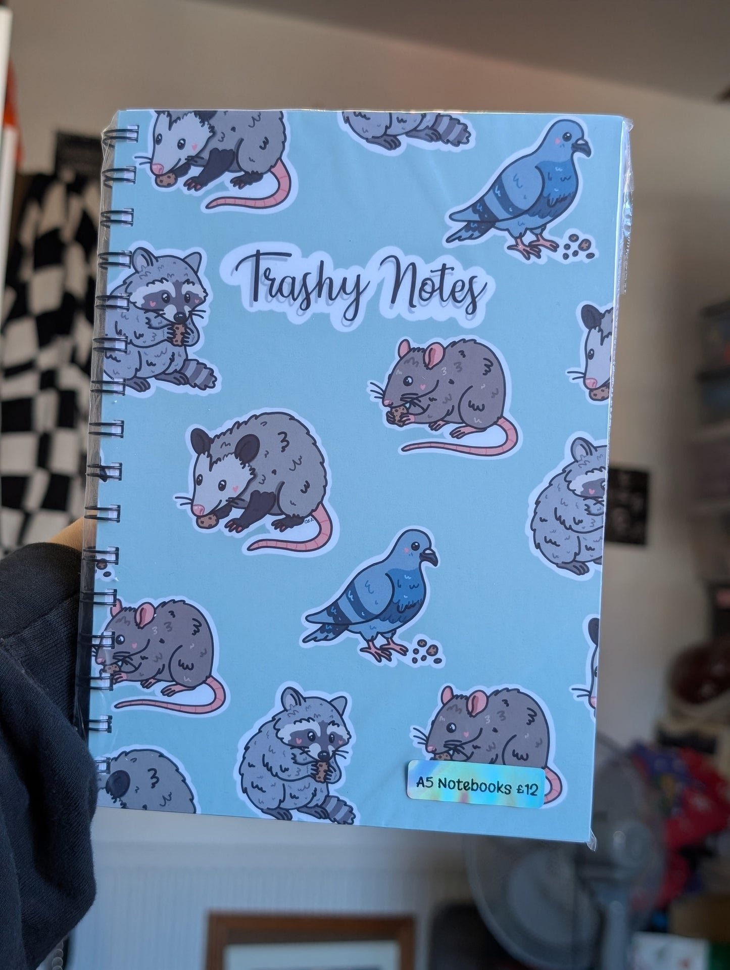 Trashy notes  A5 Notebook