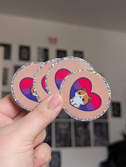 Kitty Bisexual HG sticker