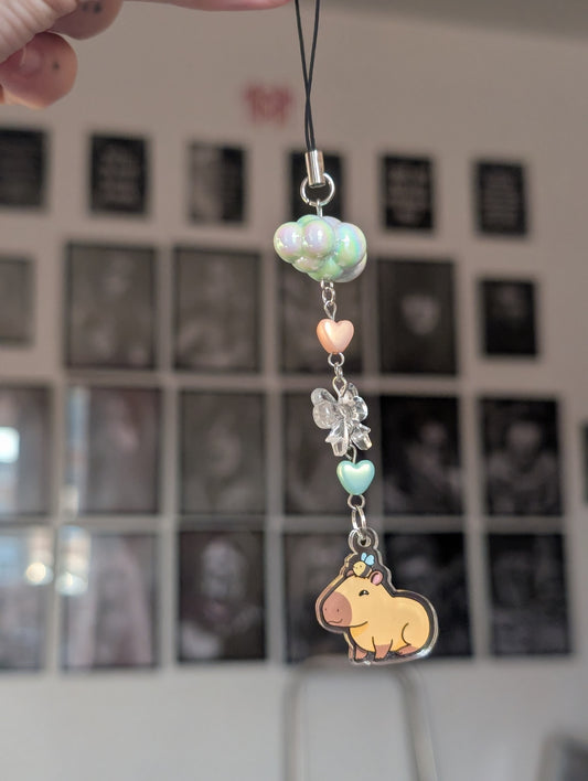 Honey and Bert phone charm