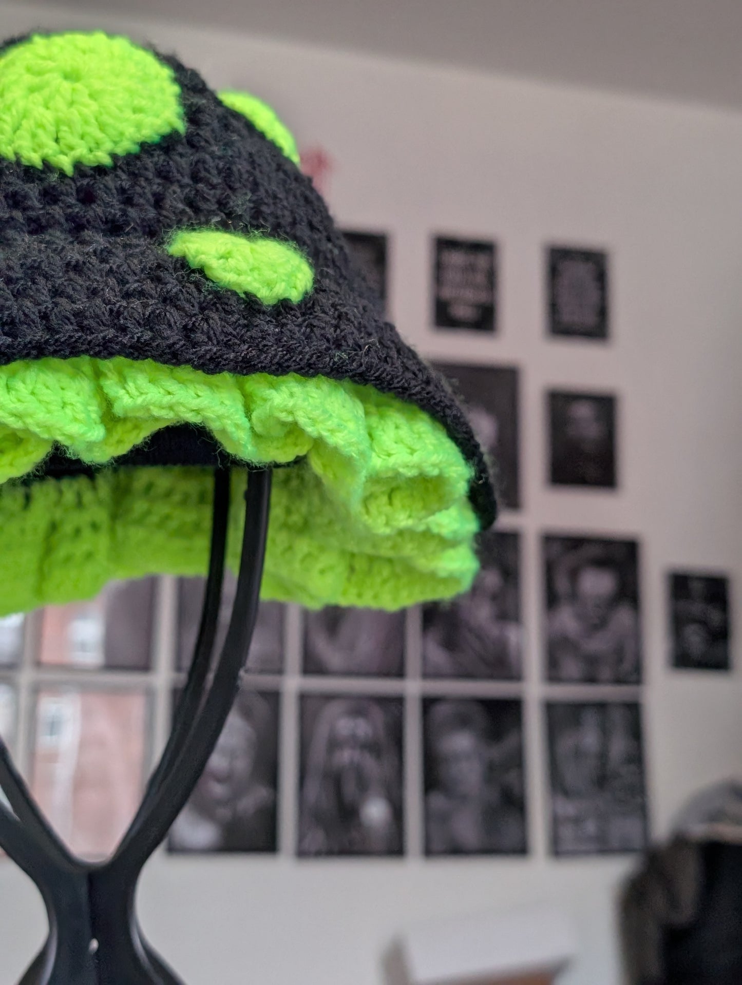 Toxic mushroom hat