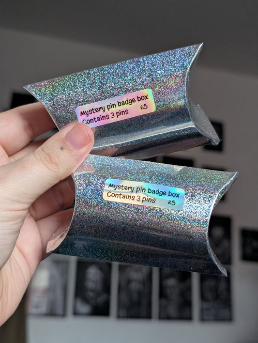 Mystery pin boxes