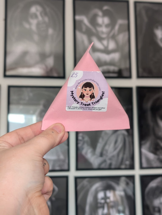 Mystery treat triangles!