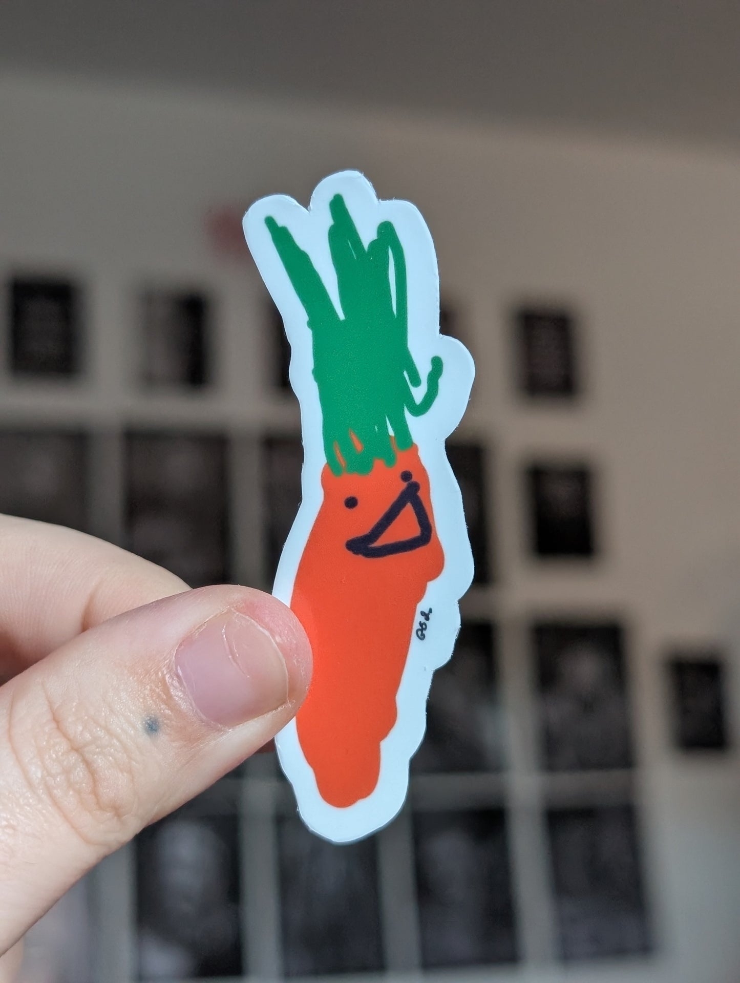 Carrot stickers