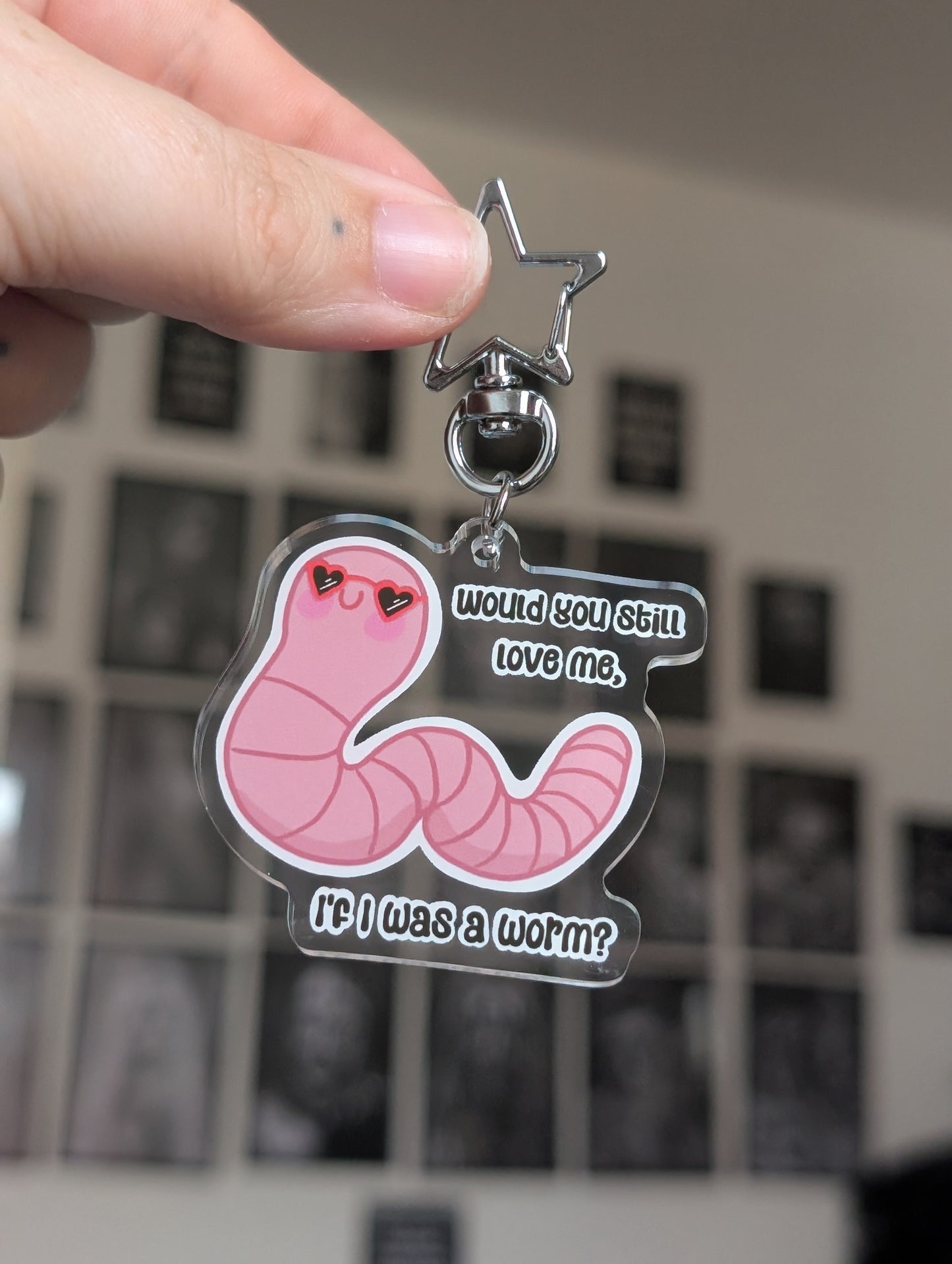 Would you love me? Keyring