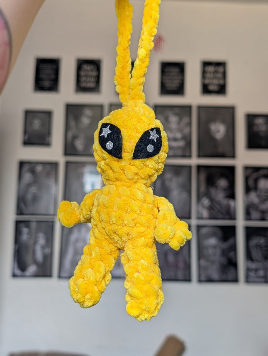 Alien bag Charm yellow