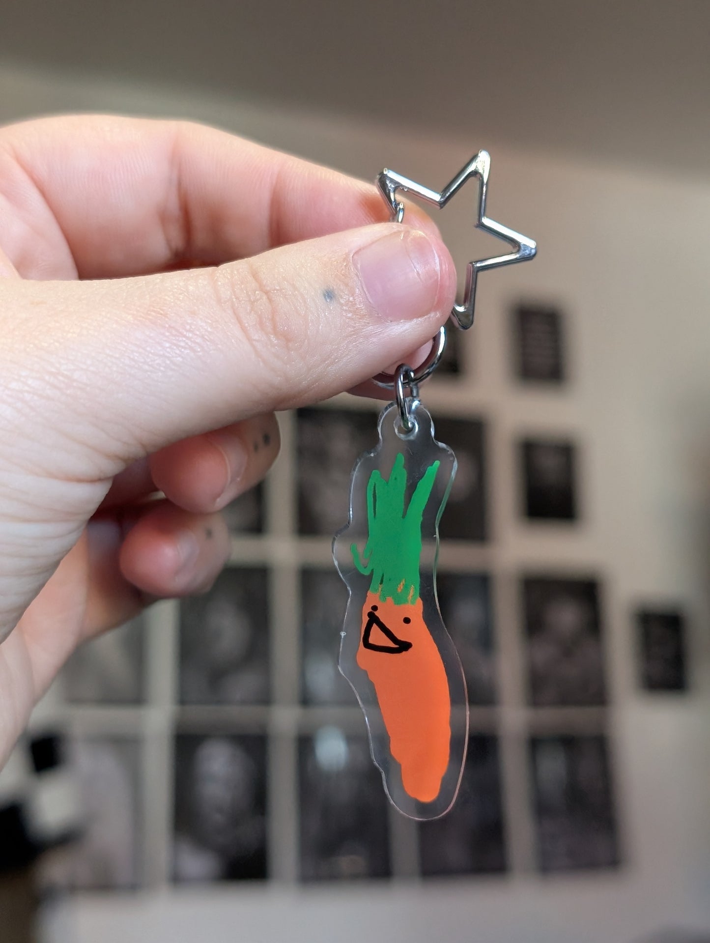Carrot keyring