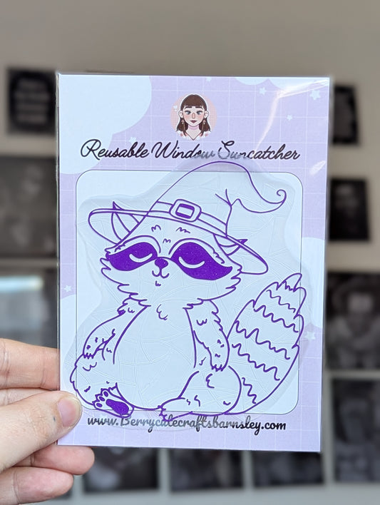 Wiz the wizard trash panda sparkly purple