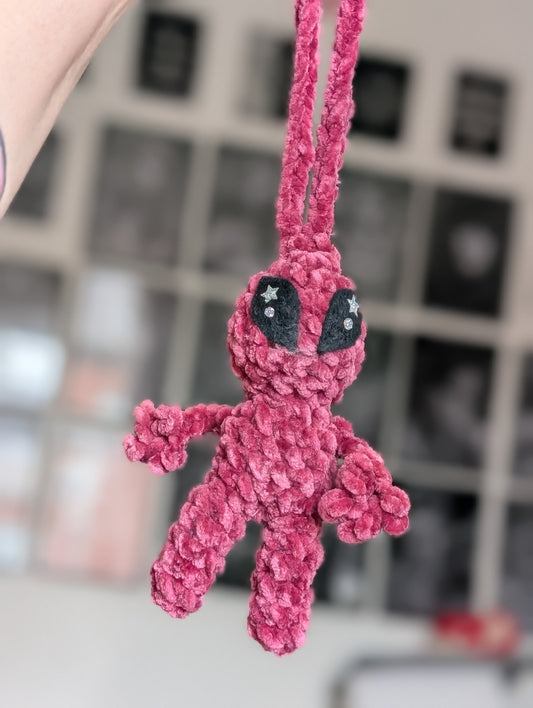 Alien bag charms