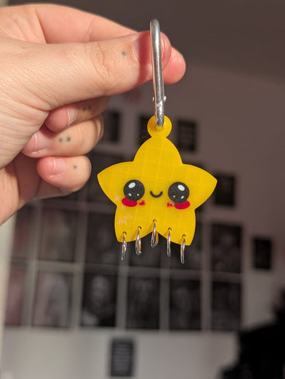 Carabiener Charm holder Star Keyring