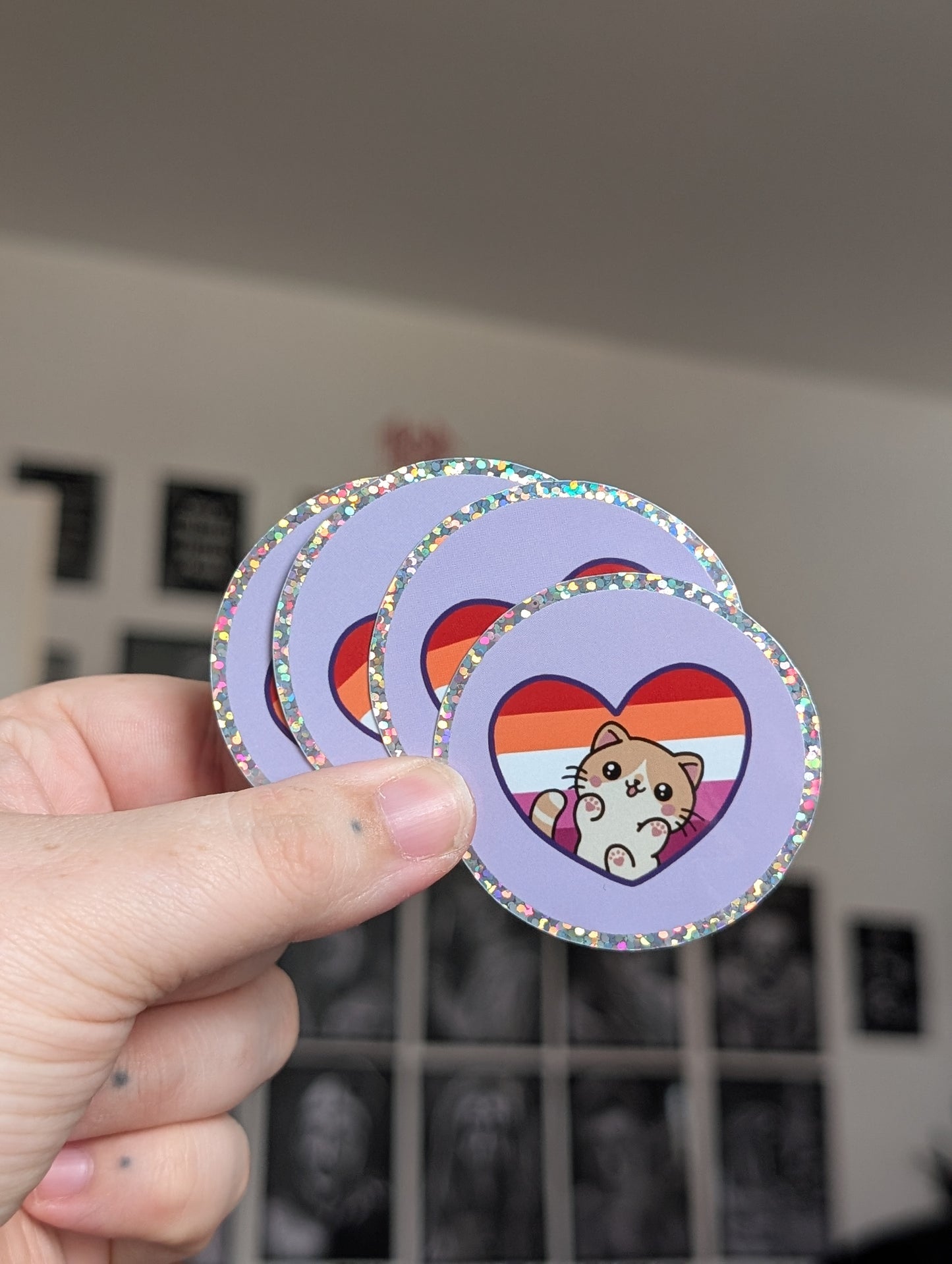 Kitty lesbian HG sticker