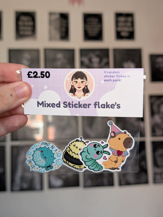 Mixed Sticker flake sets