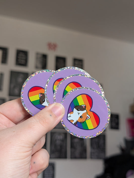 Kitty pride HG sticker