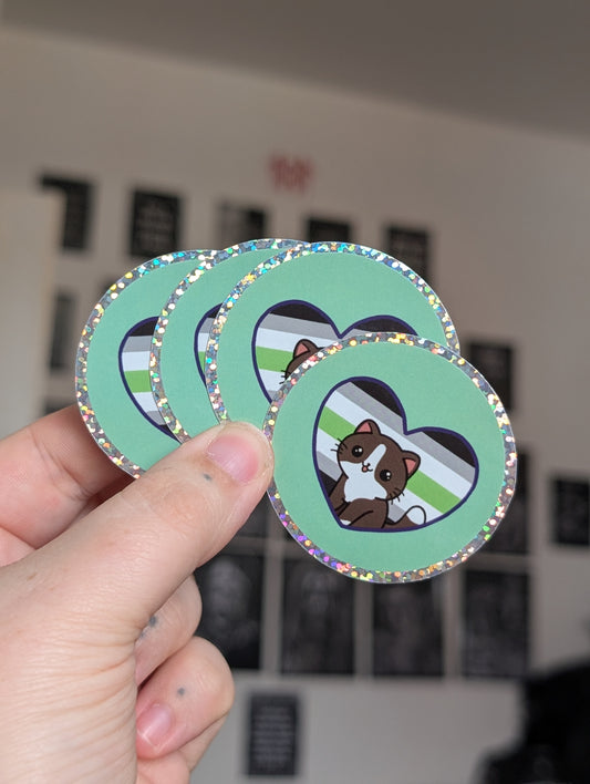 Kitty Agender HG sticker